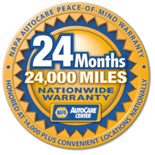 NAPA Nationwide Peace Of Mind Warranty